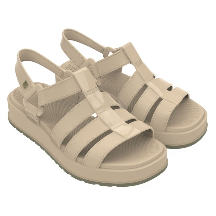 Sepatu Sandal Wanita Zaxy Conectada Sand Ad Light Beige