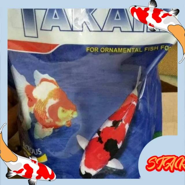 Makanan ikan takari 500 gr