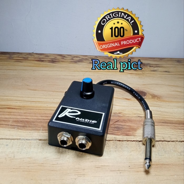 "W.H.Sw" - TERMURAH Converter Penguat Mic Dynamic Mic: untuk Mic suara pelan/lemah