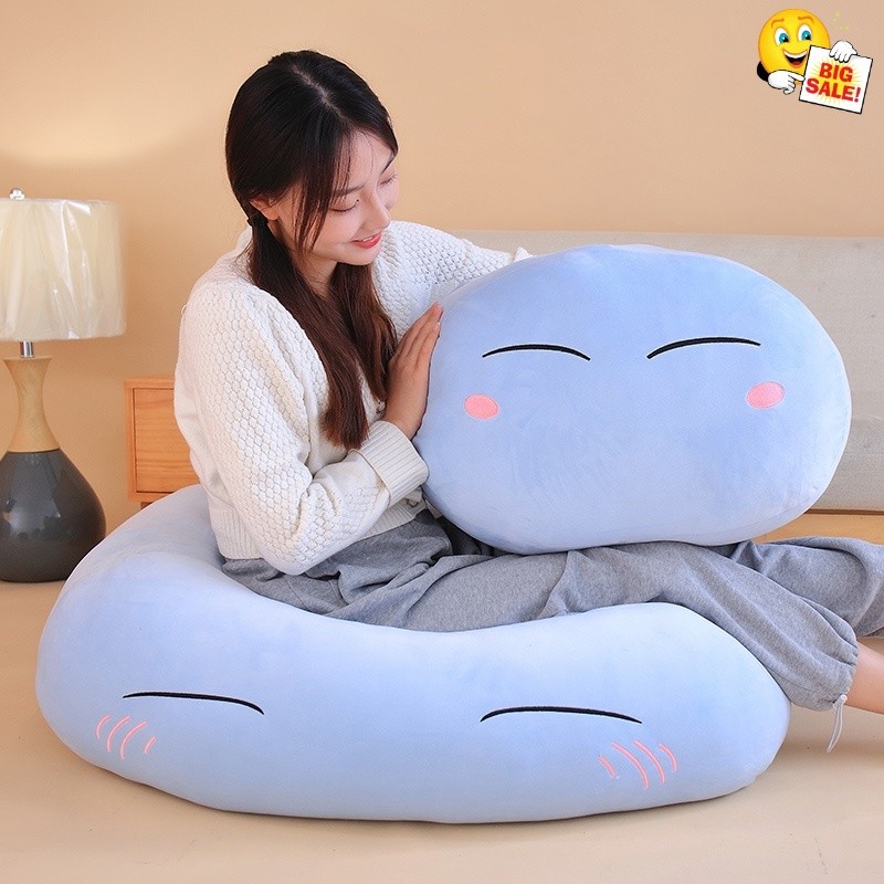 Boneka Rimuru Slime Tempest Ball Pillow Ukuran 30 cm