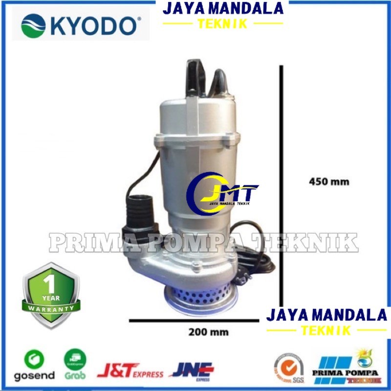 submersible pump / pompa celup kyodo sp 550-50 Pompa Celup body Almunium Pompa Air Kolam Kyodo