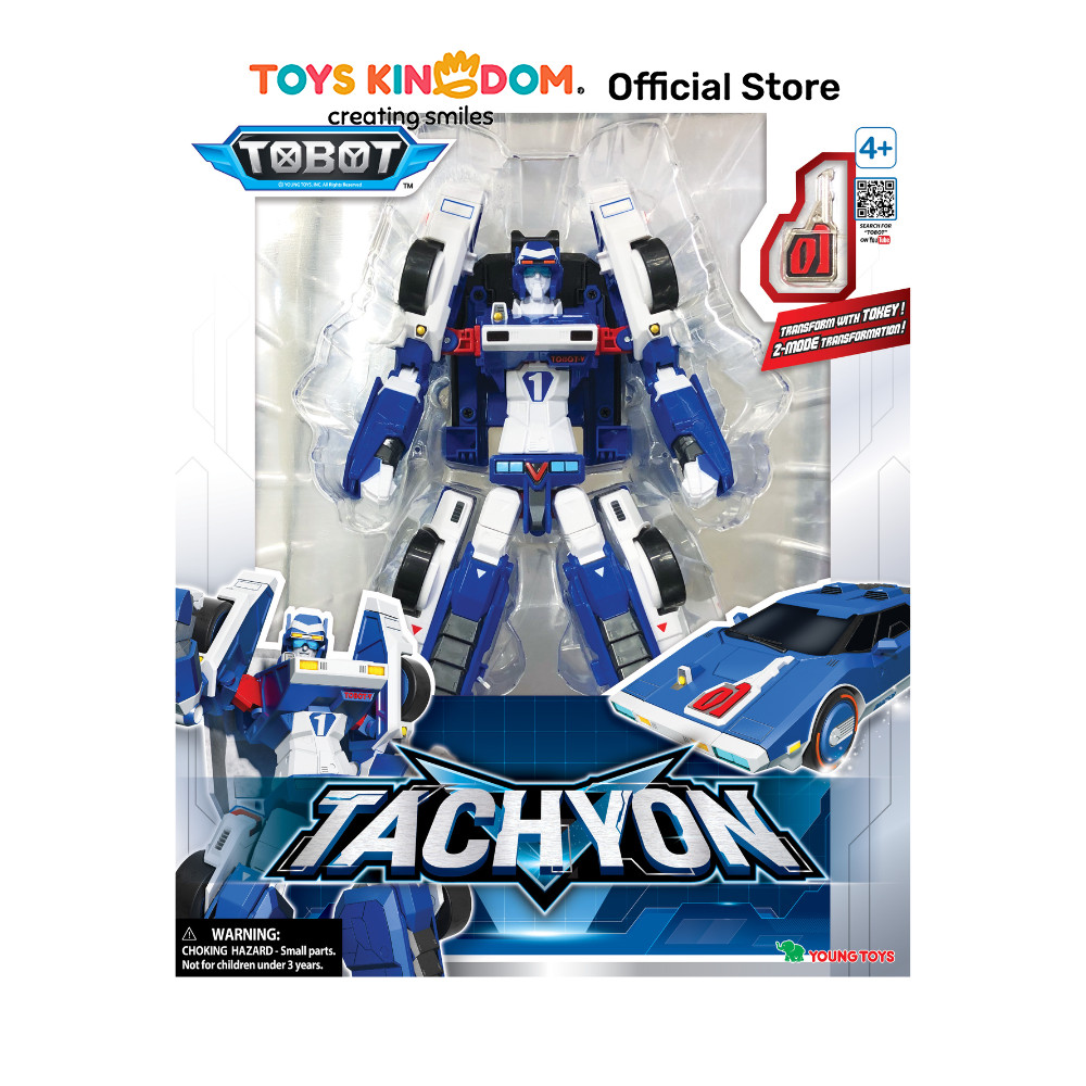 Toys Kingdom Tobot Robot Galaxy Detectives Tachyon Toys Kids Toy Mobil Mainan Miniatur Mobil Mobil-M