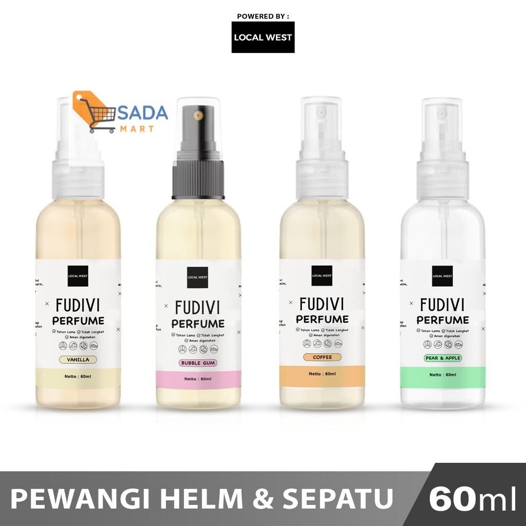 LOCAL WEST FUDIVI PERFUME HELMET PARFUME SERBAGUNA SERIES 1 SADA MART