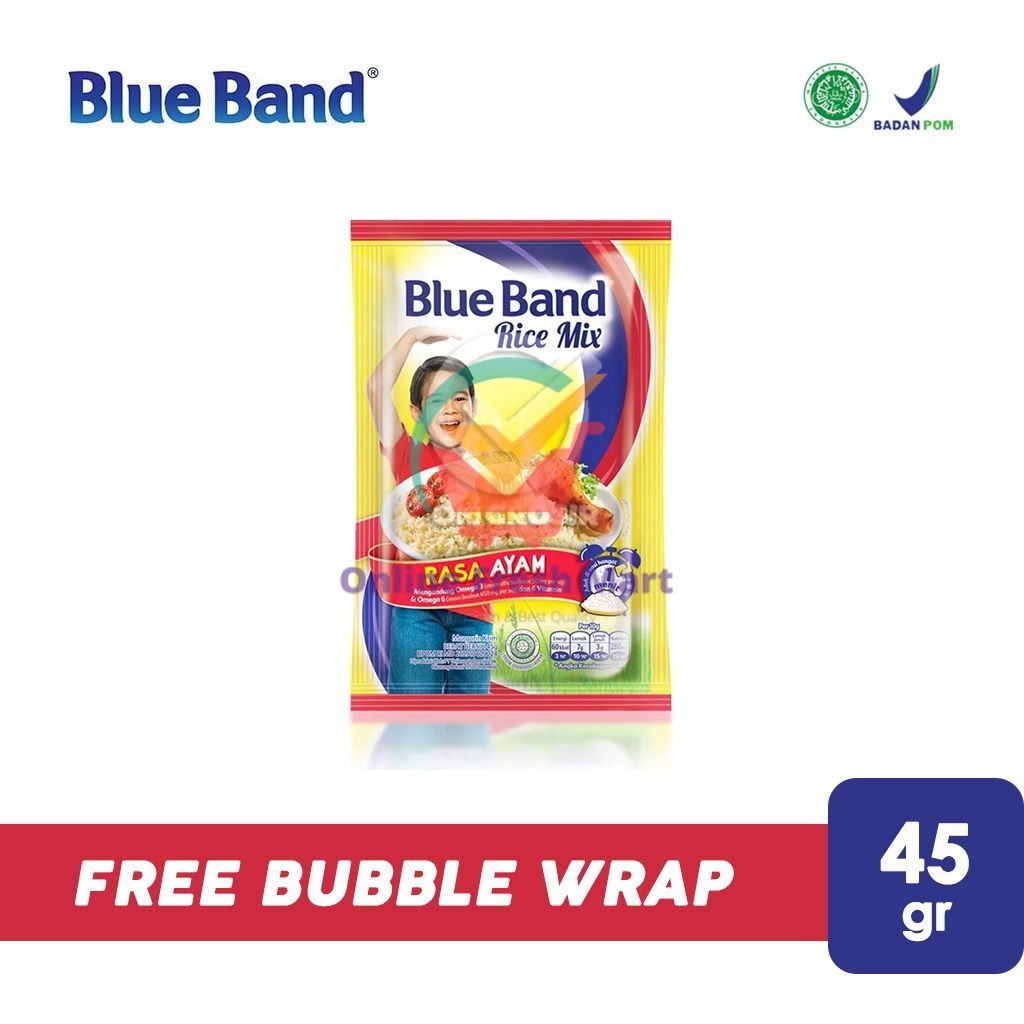 

Blueband Rice Mix / Campuran Nasi (45 g) - Online Frseh Mart Denpasar