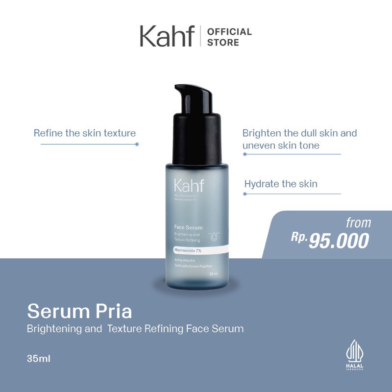 KAHF SERUM WAJAH PRIA 35 ML