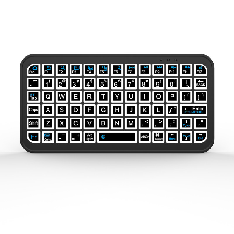 Wireless Bluetooth 5.2 Keyboard For Tablet Android iOS Windows Backlit Keyboard English 5inch Keycup