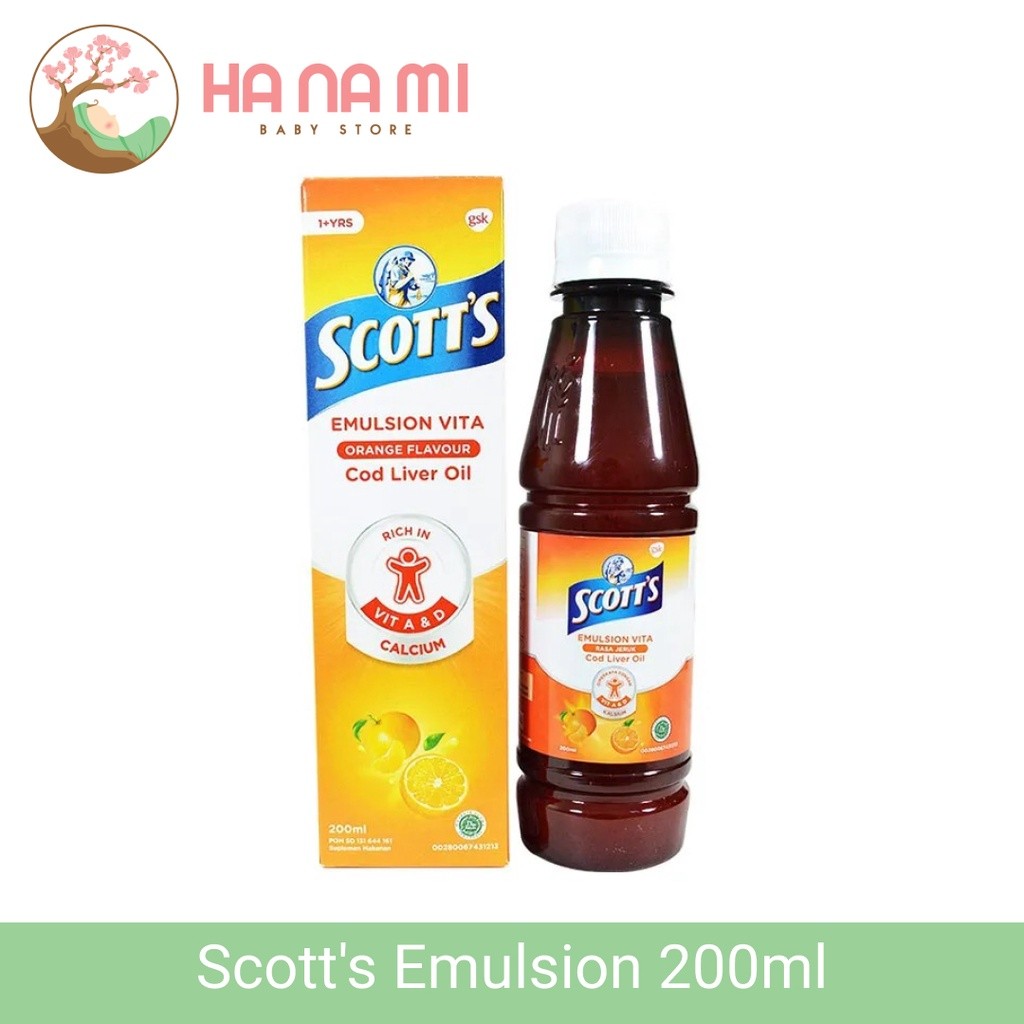 Scott's Emulsion 200ml - Multivitamin Anak