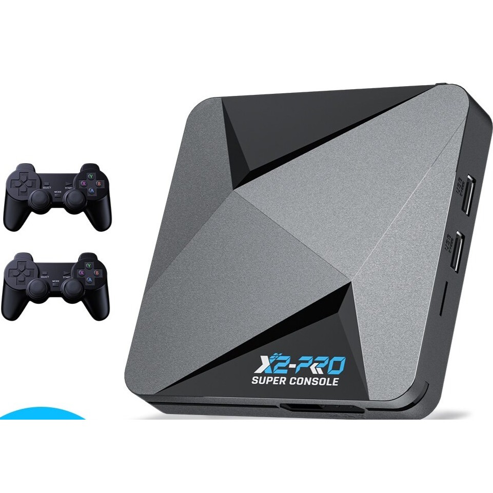 KINHANK Retro Video Game Console Super Console X2 Pro with 90000 Video Games for PS1/DC/MAME/SS with