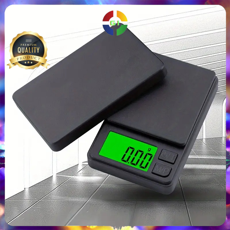 (GI) Timbangan Emas Mini Digital Ori Akurat LCD Pocket Scale 7 Units
