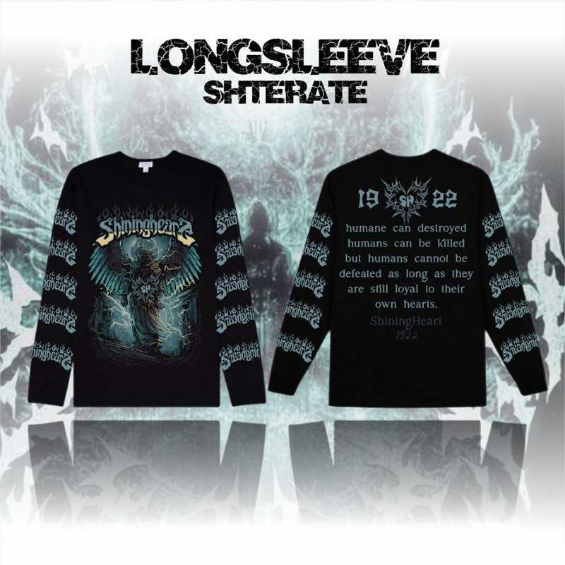 KAOS LENGAN PANJANG PSHT SHINNING HEART  T-SHIRT LONGSLEEVE PSHT - KAOS LENGAN TANGAN PANJANG PSHT T