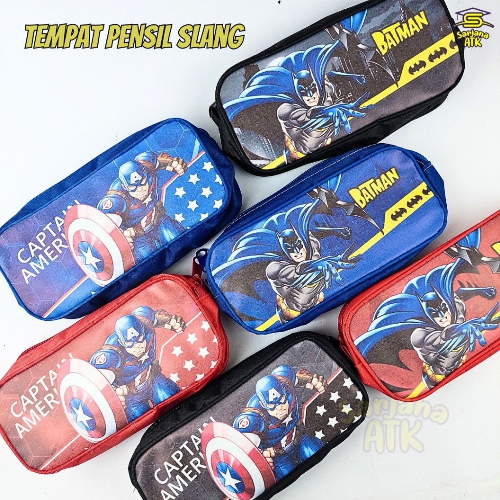 

Tempat Pensil / Pencil Case Resleting SLANG Karakter / Kotak Pensil Resleting Karakter