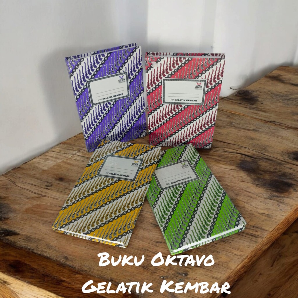 

Buku Oktavo 200 Lembar Gelatik Kembar Hard Cover Tebal