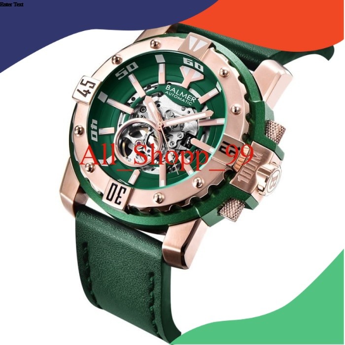 Balmer 7990MA Kaca Sapphire (Anti Gores) - Jam Tangan Pria - Automatic