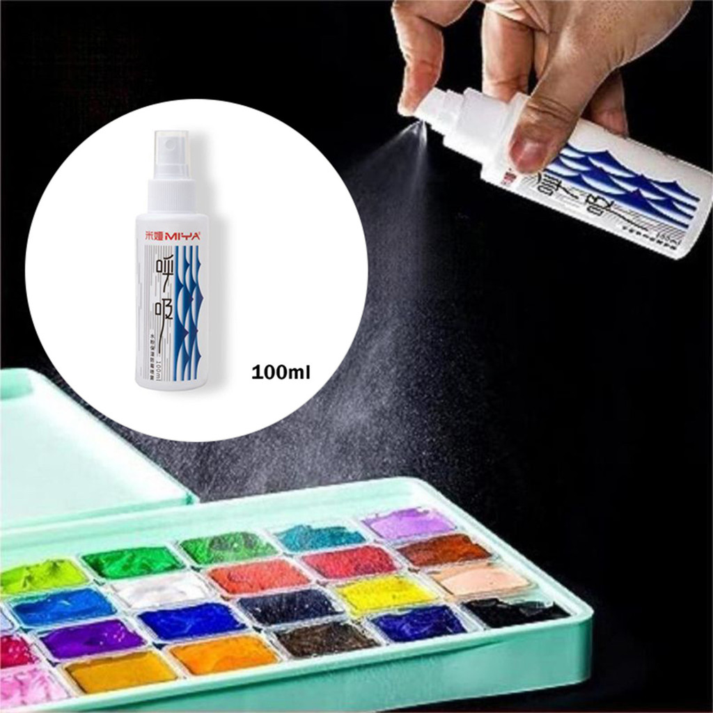 

100ml Gouache Spray Semprotan Pelembab Cat Guas Moisturized Spray Cat Guas dan Anti Jamur MIYA