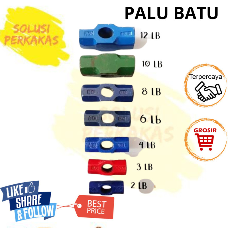 Palu Batu Bodem 2LB,6LB,8LB,10LB,20LB