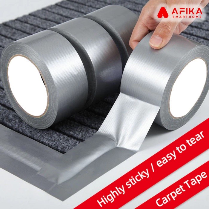 Lakban Super Lengket Karpet Lantai Terpal Logam Tahan Air 10 Meter