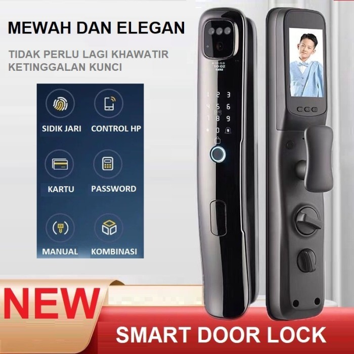 KUNCI SIDIK JARI / Smart Door Fingerprint / Kunci Pintu Digital