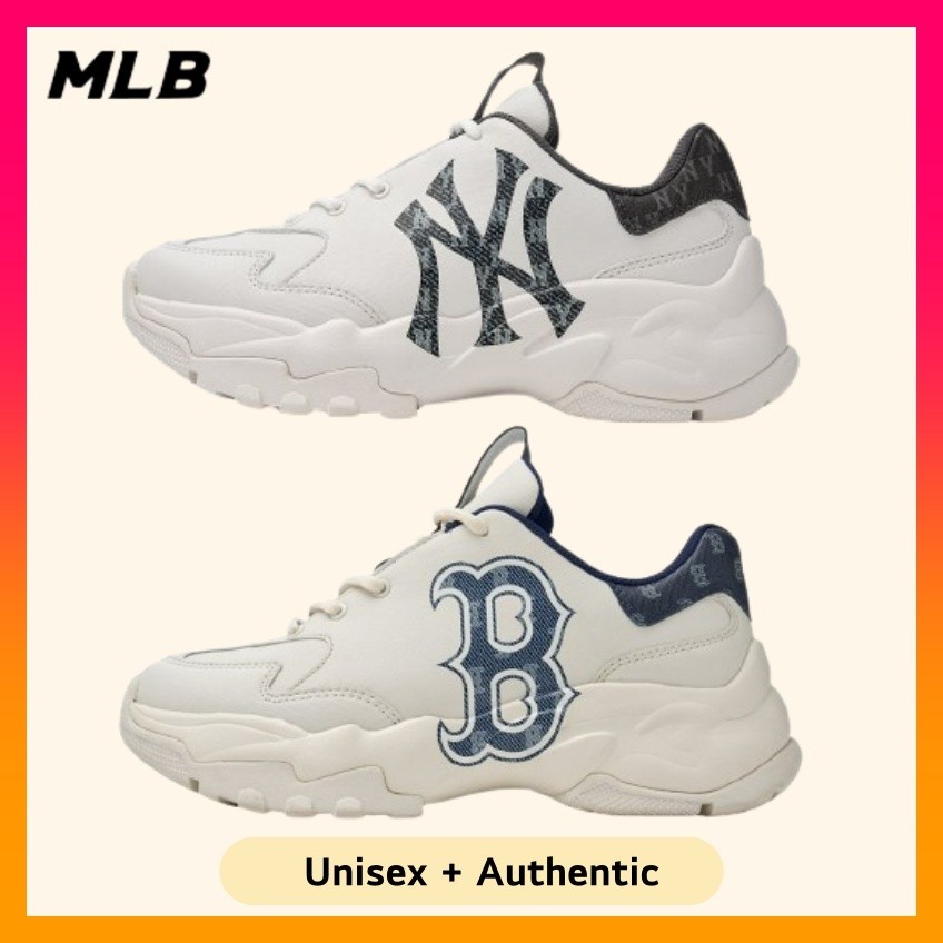 MLB Bigball CHUNKY Denim Monogram Unisex Shoes (2024New)
