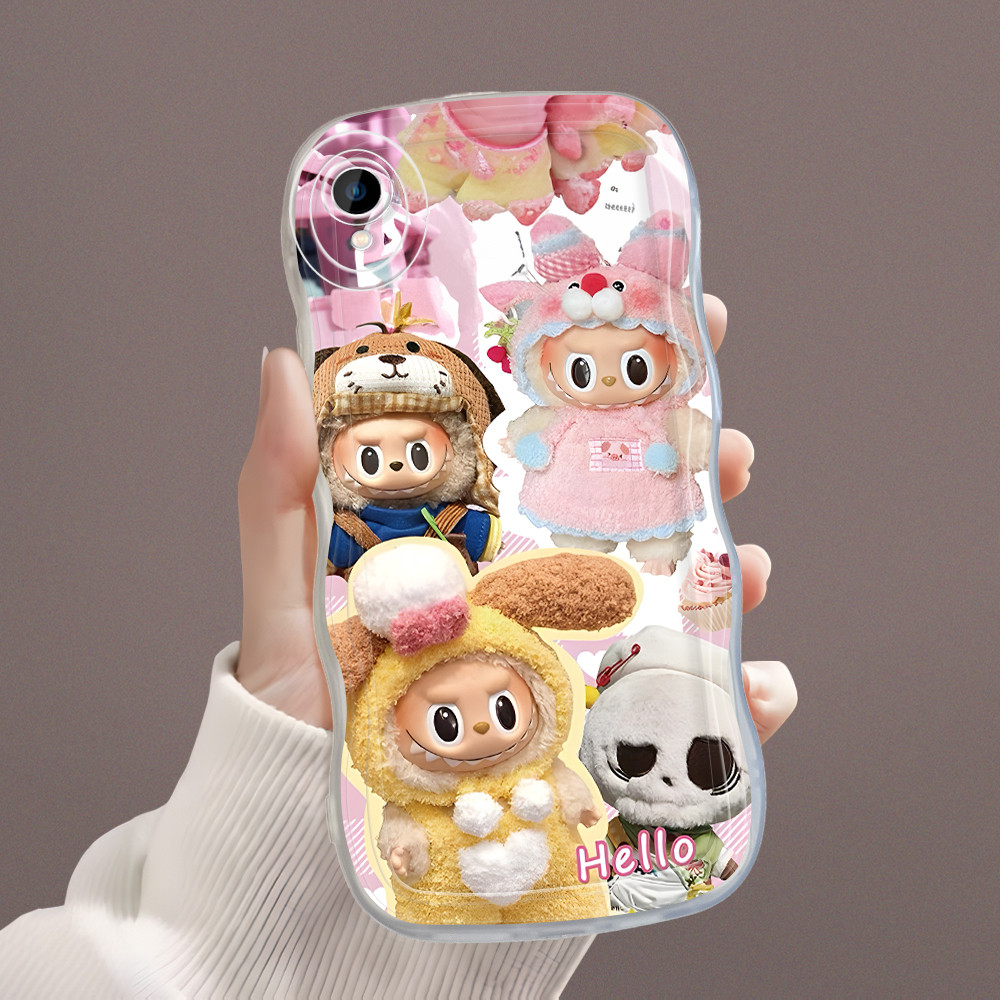 Vivo Y1S Y91C Case Softcase Casing Hp Kesing Soft Kondom Hp Kartun Lucu Cassing Labubu 4839