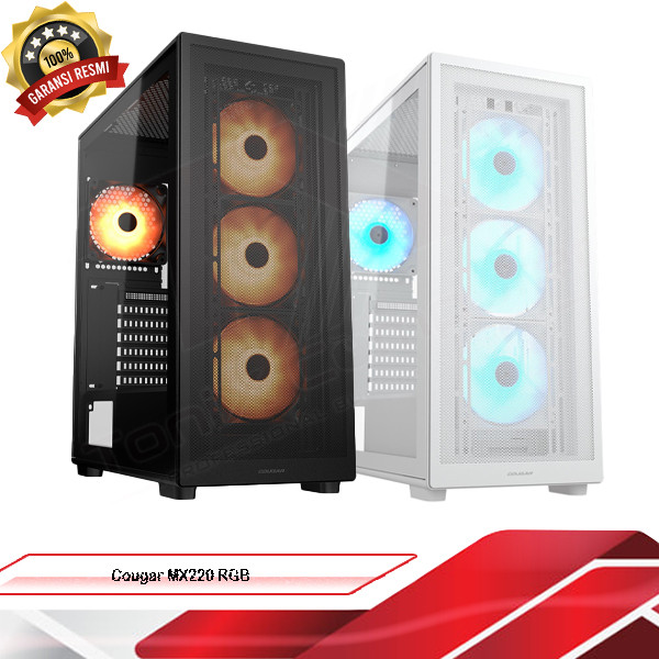 Cougar MX220 RGB | Casing PC Gaming | PC Gaming Case