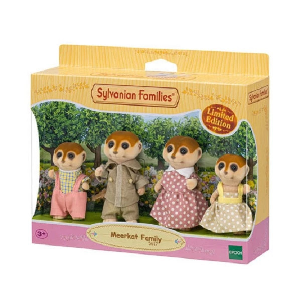 Mainan Koleksi Sylvanian Families Meerkat Family KSMbersaudara