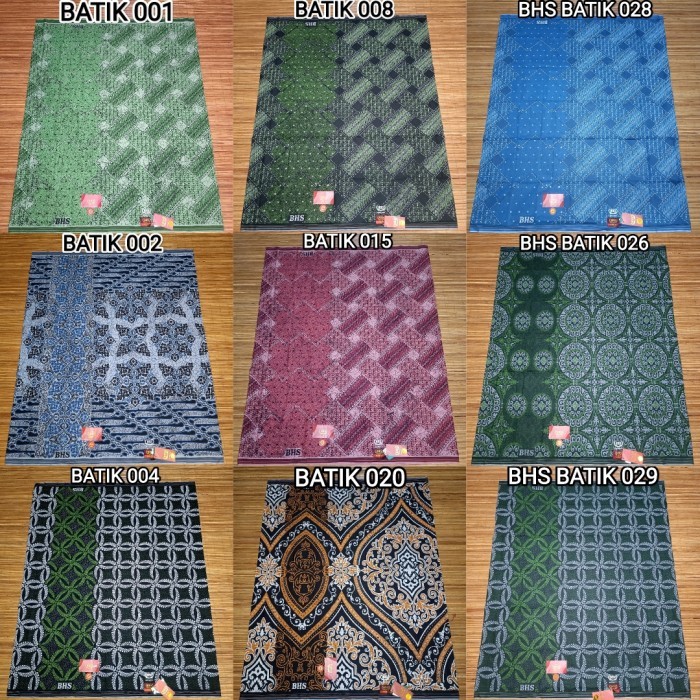 Sarung BHS Infinity Gold - Sarung Batik BHS Original