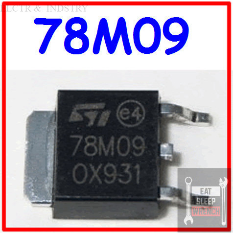IC 78M09 7809 9V regulator TO-252 SMD ic dan semikonduktor