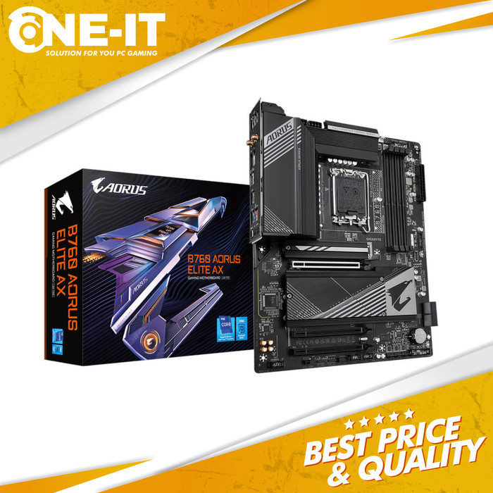 Motherboard Gigabyte B760 AORUS ELITE AX Intel B760 DDR5