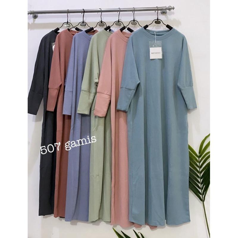 Kuyifei Dress 507 //gamis Kuyifei import Batwing