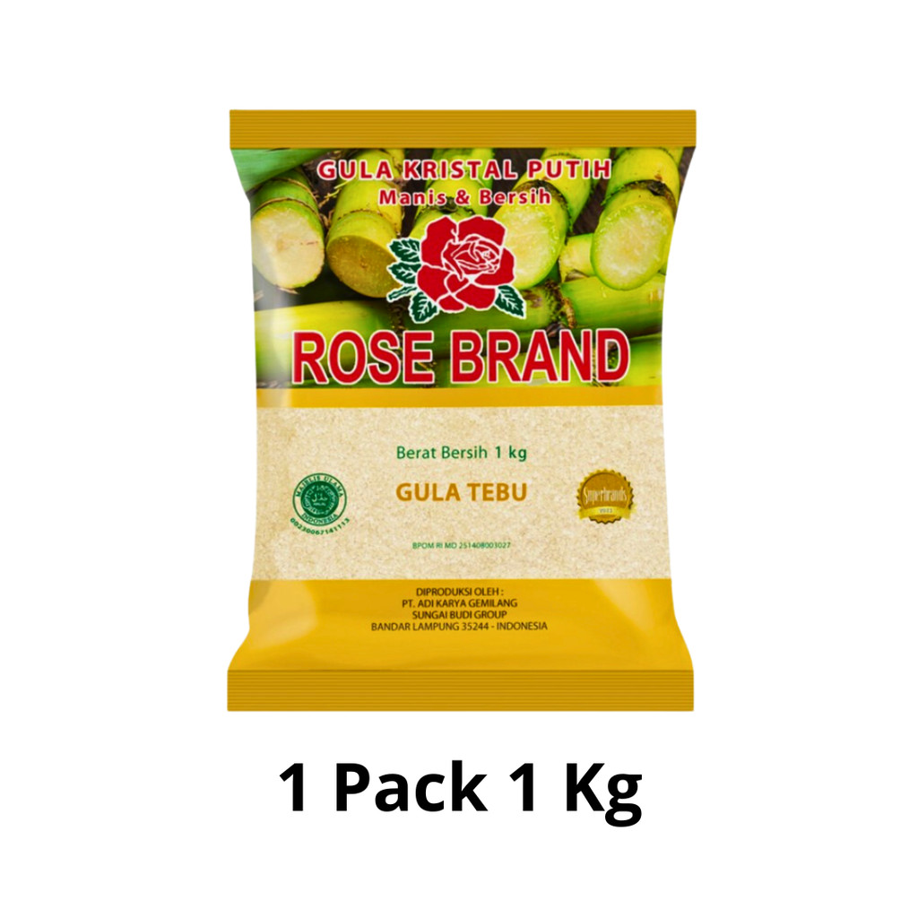 

Gula Pasir Rose Brand Kuning Kemasan 1 Kg