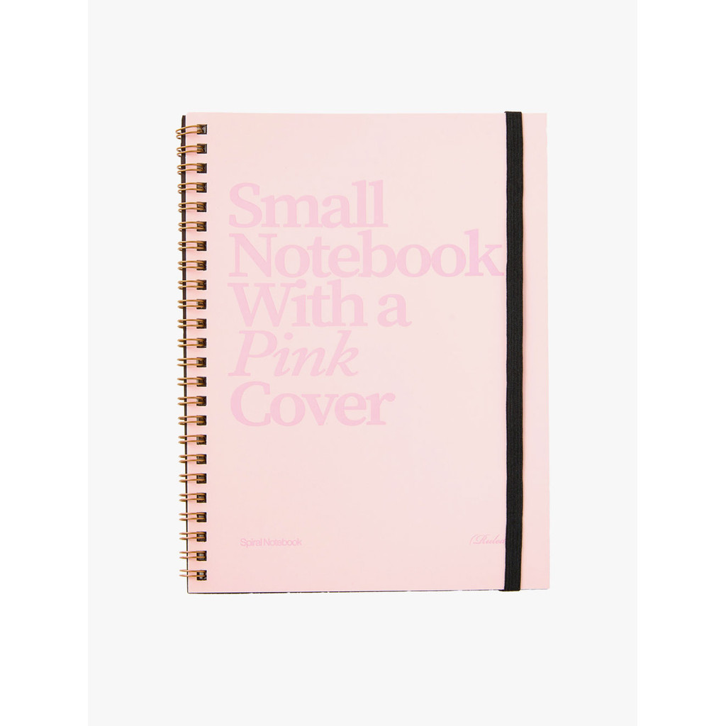 

Typo - Buku & Alat Tulis - A5 Spinout Notebook - Pink Cover