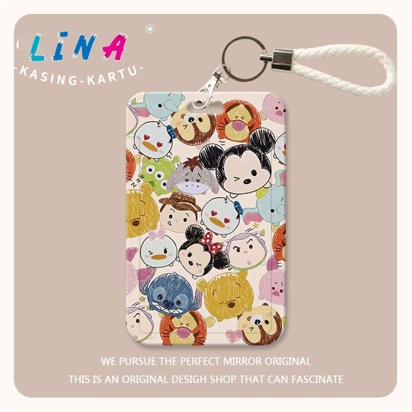 

Set pakaian pelajar anime lucu Q lukisan cat minyak set kartu lencana kartu makan kantin set kartu kampus tali set kartu leher gantung transparan