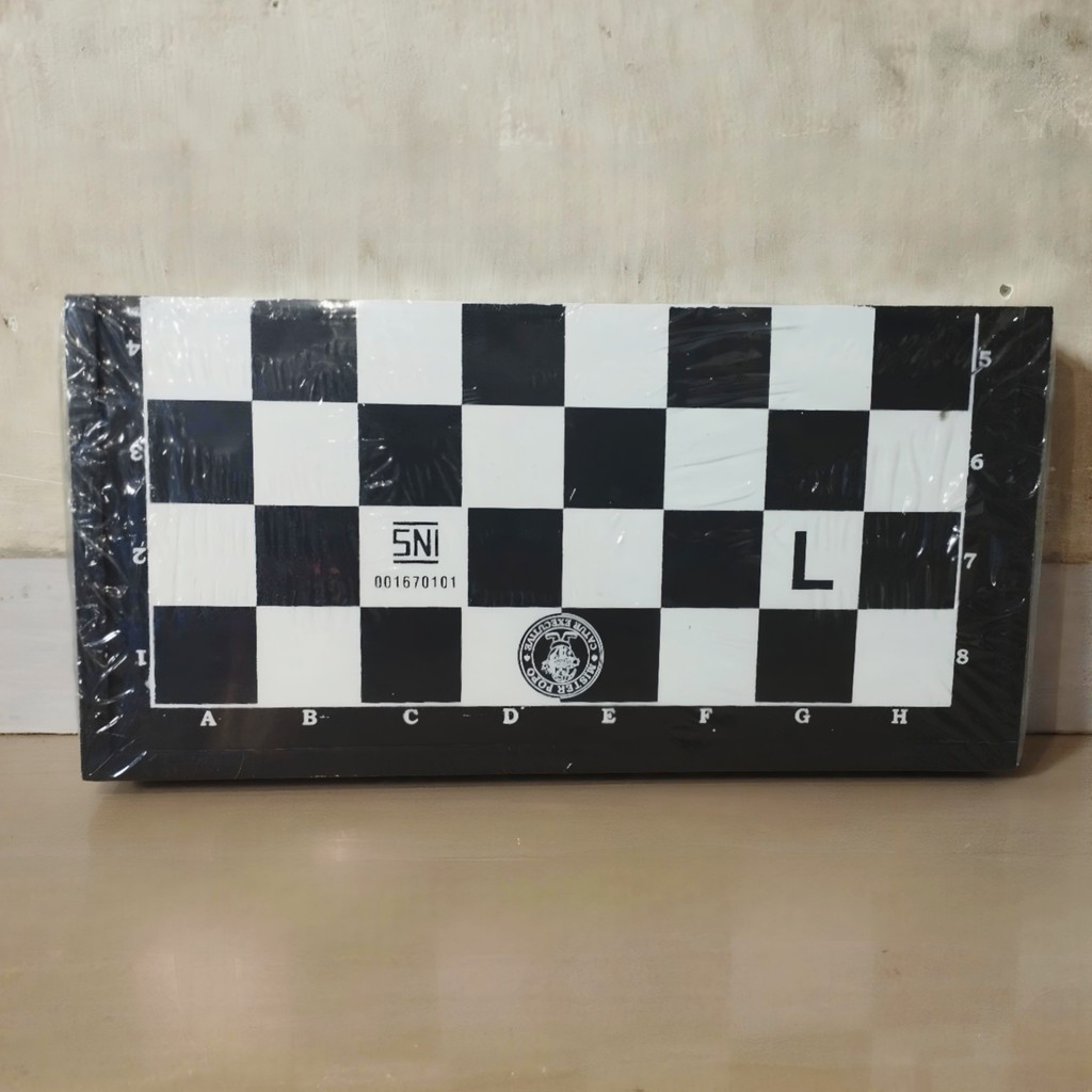 Papan Catur Plastik Ukuran L / S