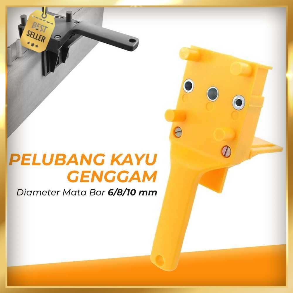 

RDEER Pelubang Kayu Genggam Woodworking Punch Hole Locator 41 - T8106