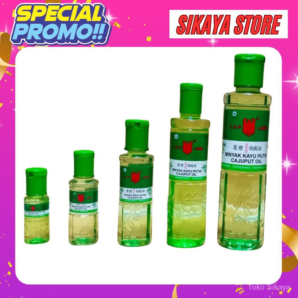 

Minyak Kayu Putih Cap Lang 15 - 30 - 60 - 120 ml