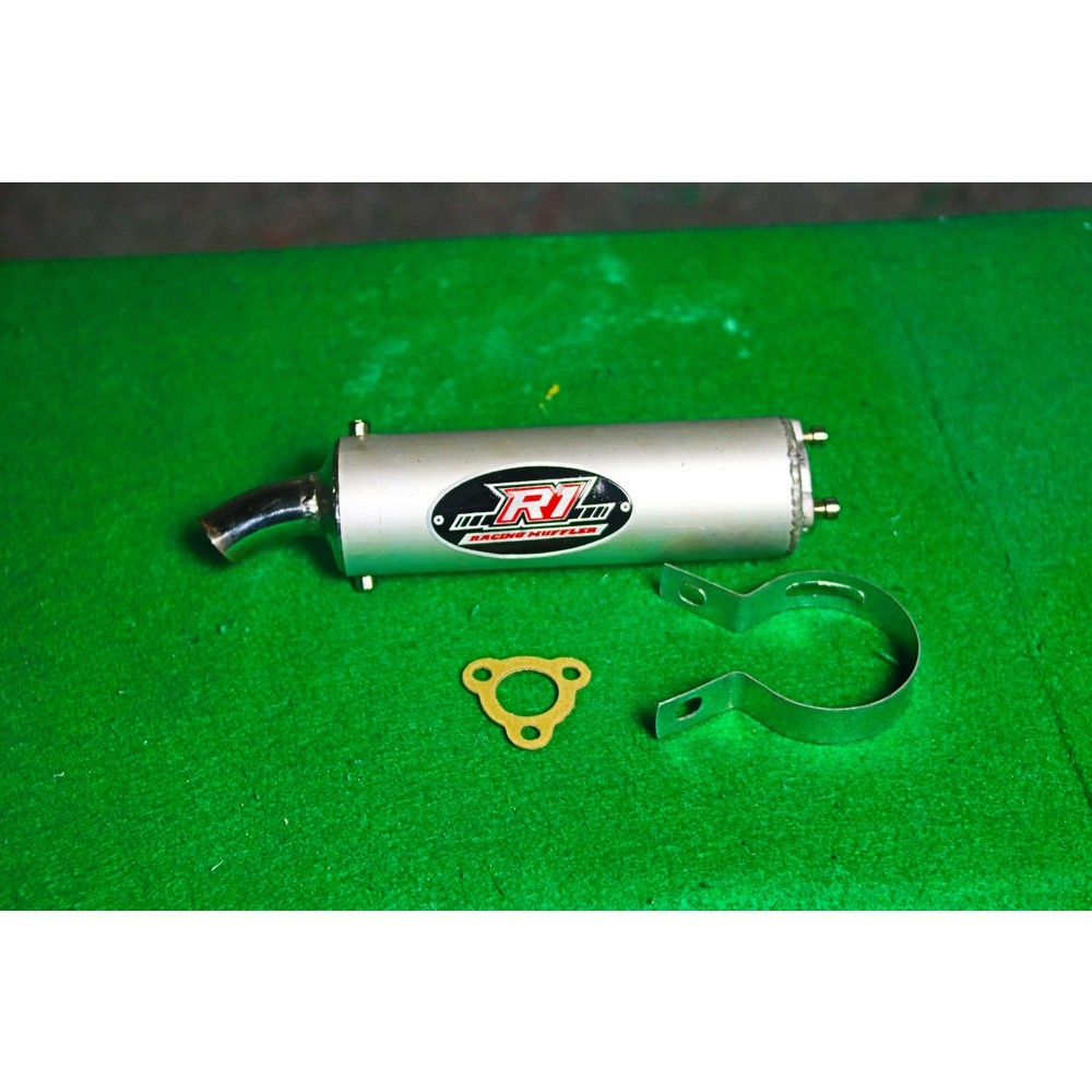 Silincer silencer knalpot 2 tak vespa fizr f1z r ninja rr R1 racing alumunium las