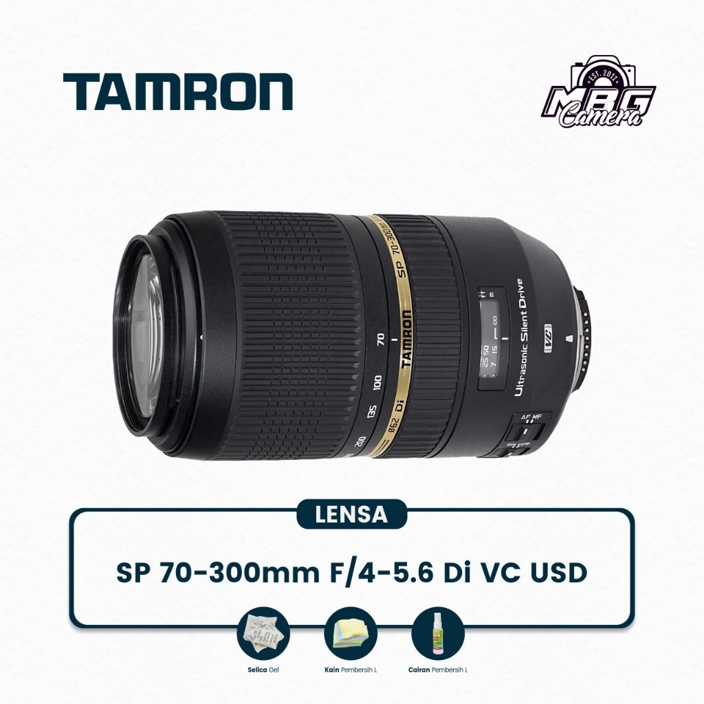LENSA TELE NIKON 70-300MM VC SUPER BOKEH TAJAM 70-300mm F/4-5.6 DI VC USD (FOR NIKON DSLR) BUKAN LEN