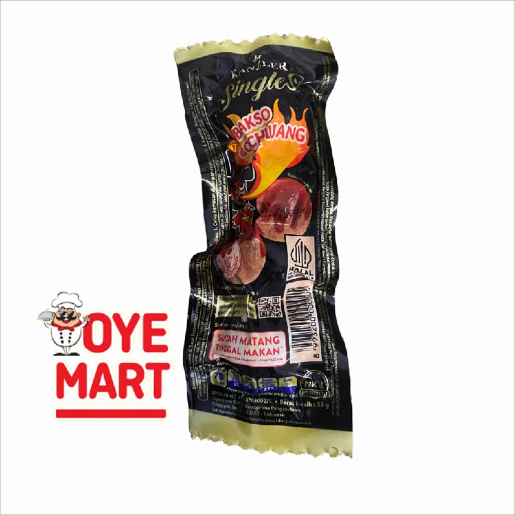 

KANZLER SINGLES BAKSO GOCHUJANG 55GR / BASO SAOS KOREA