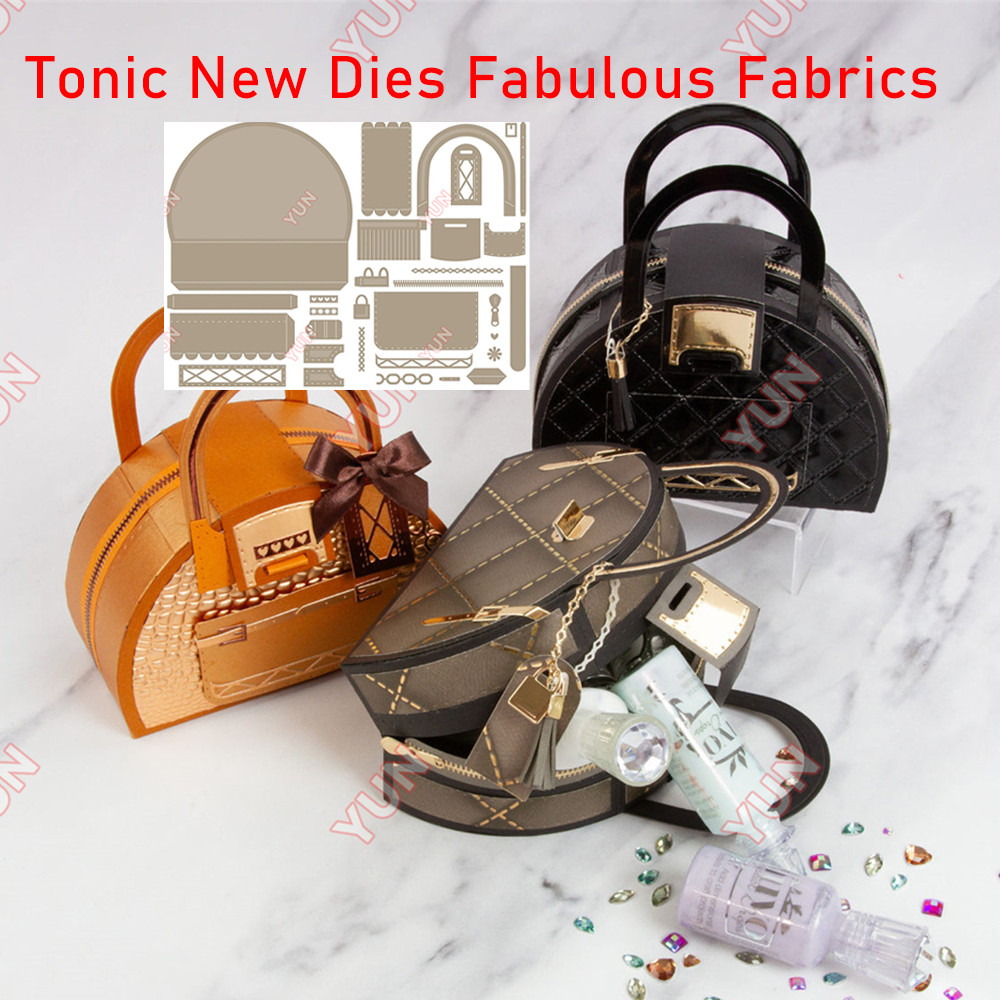 

Tonic New Release Fabulous Fabrics Dies Cuts DIY Handmade Dies Stamps Photo Album Decorative Embossing Card Scrapbooking Carfts