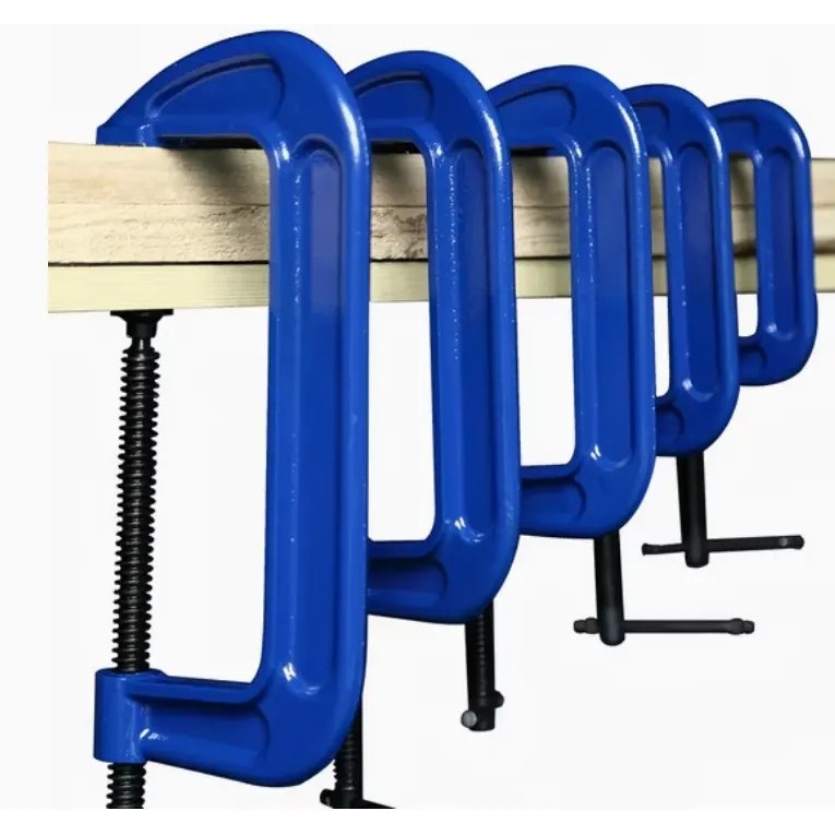 Klem C 3" Inch 4" Inch 5" Inch Klem G Penjepit Catok Kayu Serbaguna Kualitas Premium