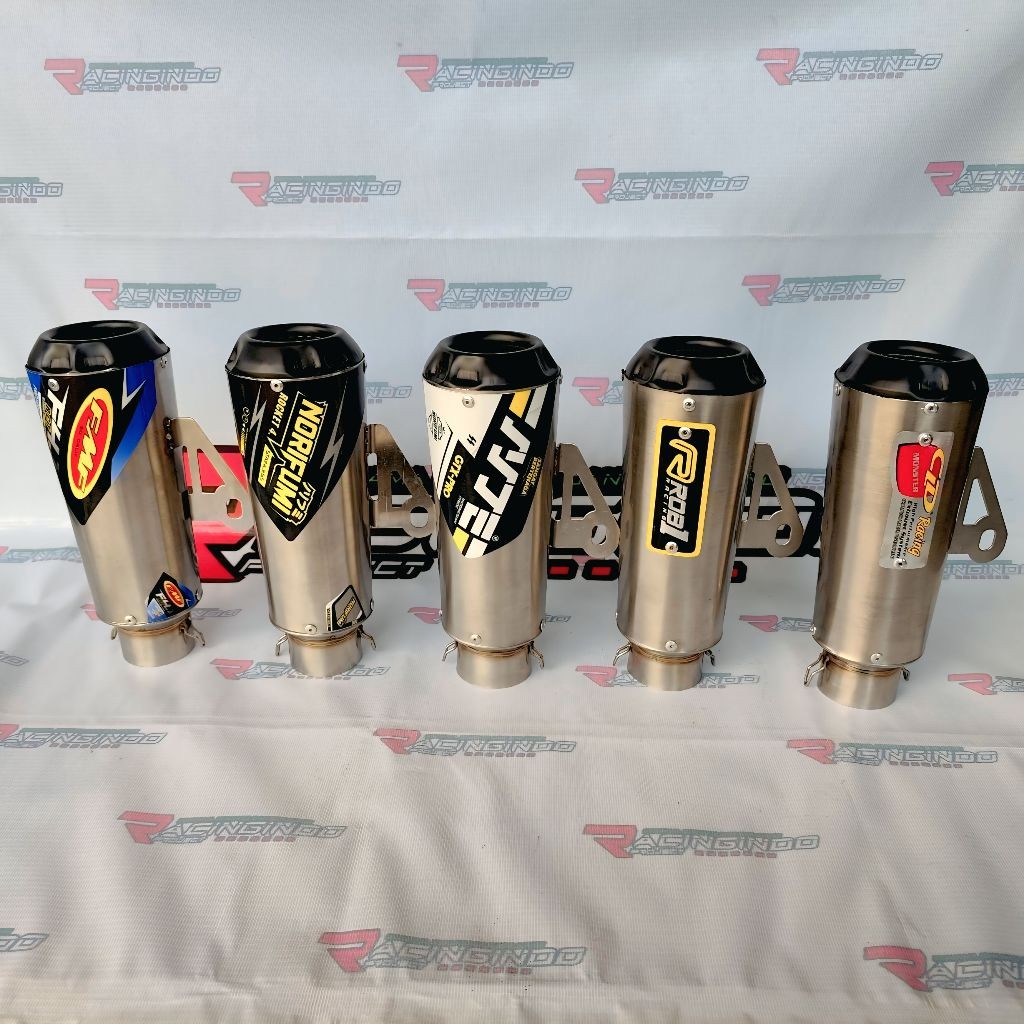 Slincer Knalpot Racing Norifumi GTX PRO supra x jupiter karisma revo smash mx 135 norifumi gtx cld r