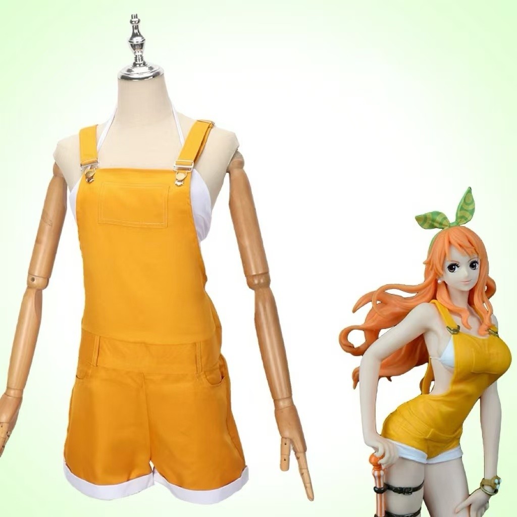 One Piece new theater version cosplay costume Nami overalls cosplay costume Halloween anime show per