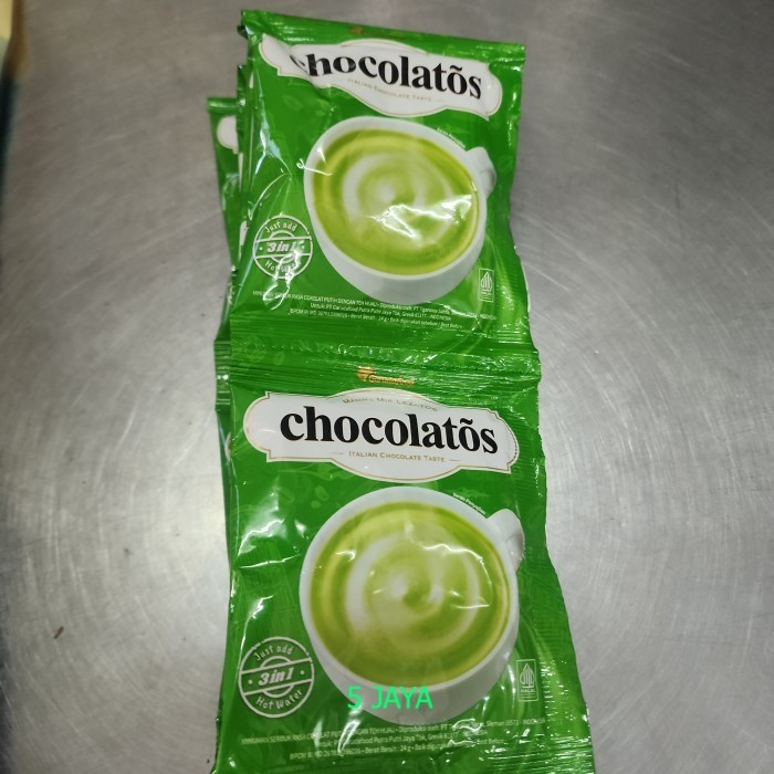 

chocolatos matcha 24 gr rtg isi 10 pcs