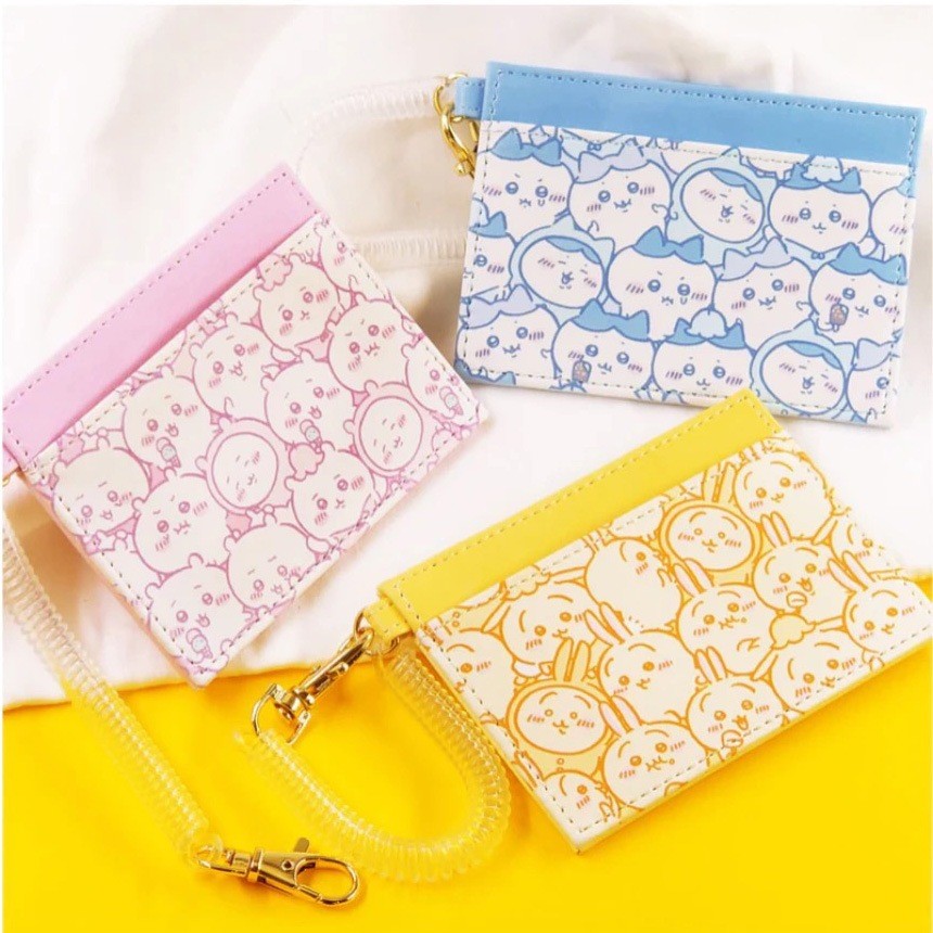 

Card Holder Lucu Karakter Chiikawa Pink Jepang Anime | Tempat Kartu ID Kartu Nama