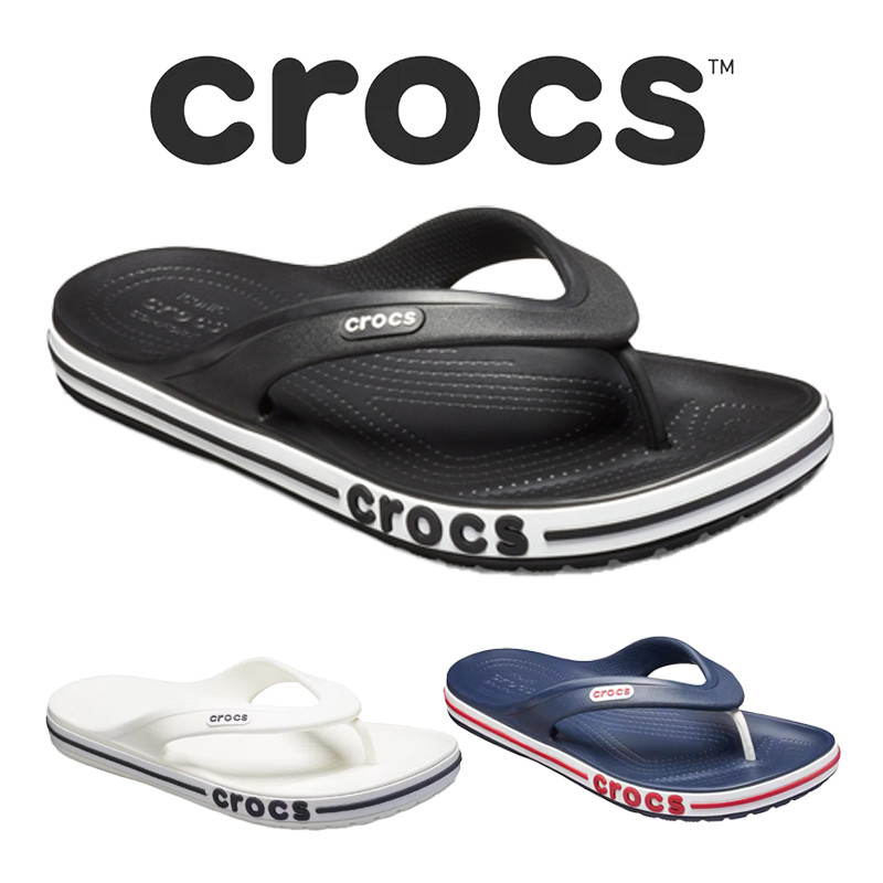 Ori Crocs Sandal Jepit Crocs Bandflip Crocband Flip Original Pria/Wantia Import Karet Anti Air