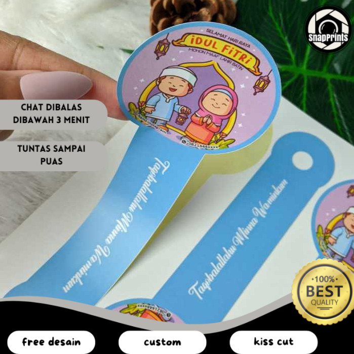 

SP Cetak Sticker Segel Lebaran Cetak Stiker Toples Segel Idul Fitri Chromo Free Desain