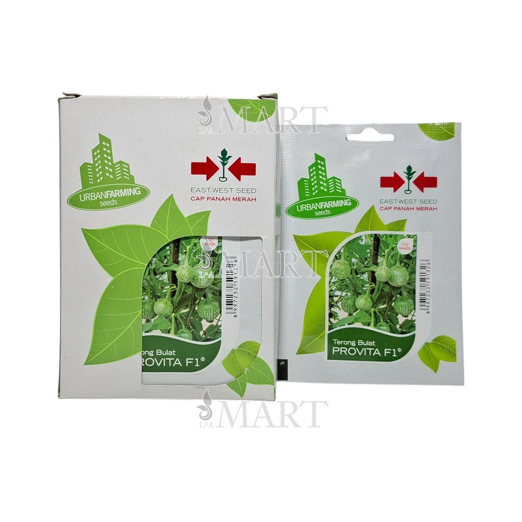 Benih Terong Bulat PROVITA F1 Isi 150 Butir Cap Panah Merah