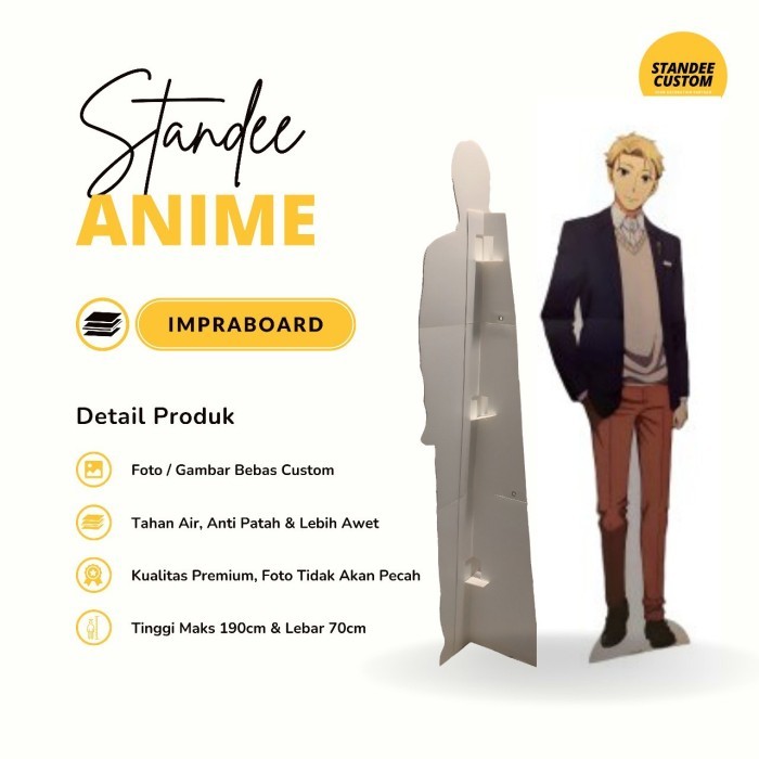 Standee Anime Custom Real Size - Cardboard