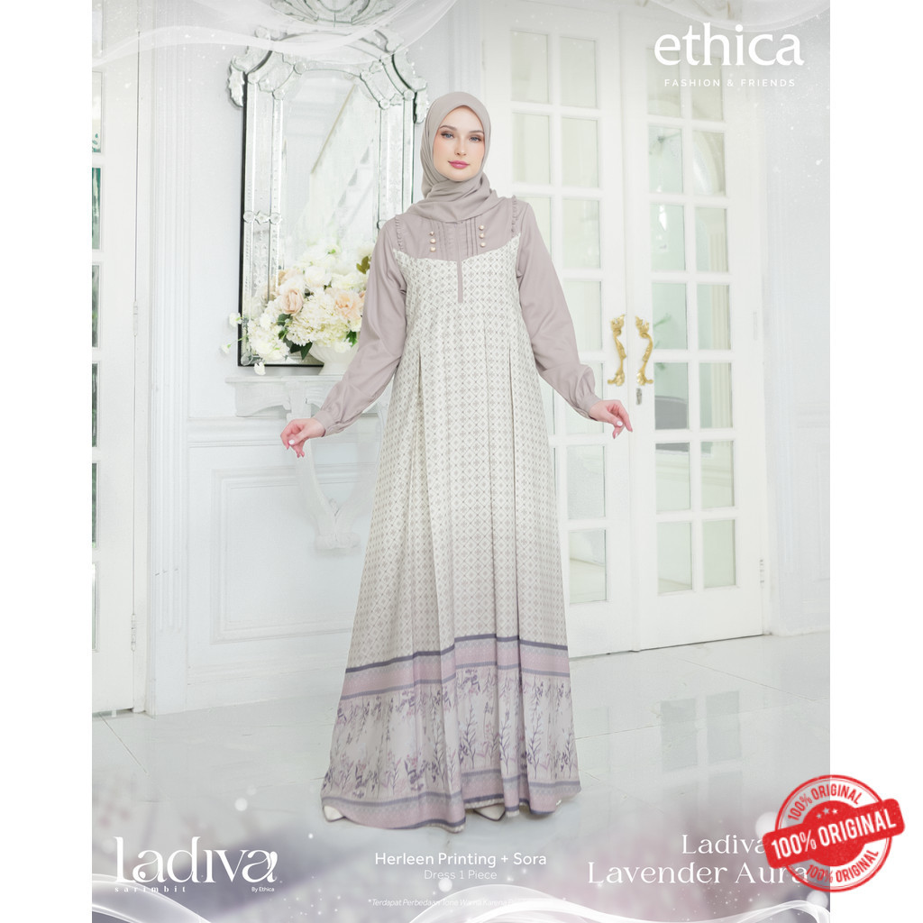 Gamis Perempuan Dewasa Simple Elegan Ladiva 23 Ethica