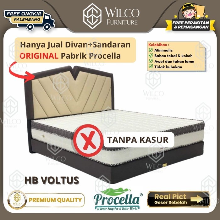 Divan Sandaran HB Voltus Procella Original / Divan Set Sandaran Palembang